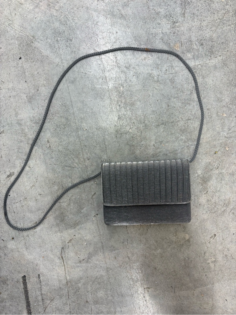 Steele Suede Crossbody or Clutch Evening Bag
